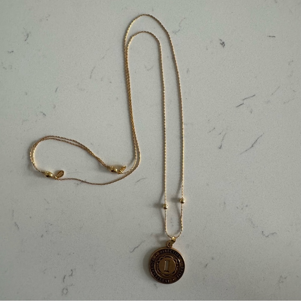 Alex and ani numerology pendant necklace.